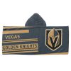 NHL 606 Golden Knights - Juvy Hooded Towel, 22"X51"