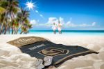 [Personalization Only] OFFICIAL NHL Jersey Personalized Beach Towel - Golden Knights