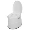 Portable Toilet with Non-slip Mat White