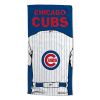 [Personalization Only] OFFICIAL MLB Jersey Personalized Beach Towel - Chicago Cubs