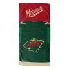 [Personalization Only] OFFICIAL NHL Jersey Personalized Beach Towel - Wild