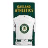 [Personalization Only] OFFICIAL MLB Jersey Personalized Beach Towel - Oakland Athletics