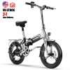 ZHENGBU X6 20inch 400W 10.4AH Electric bicycle Small men and women help ebike ultra-light folding electric bike