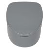 Portable Toilet with Non-slip Mat Grey