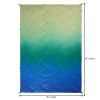 Quilted Water and Stain Resistant Camping Blanket